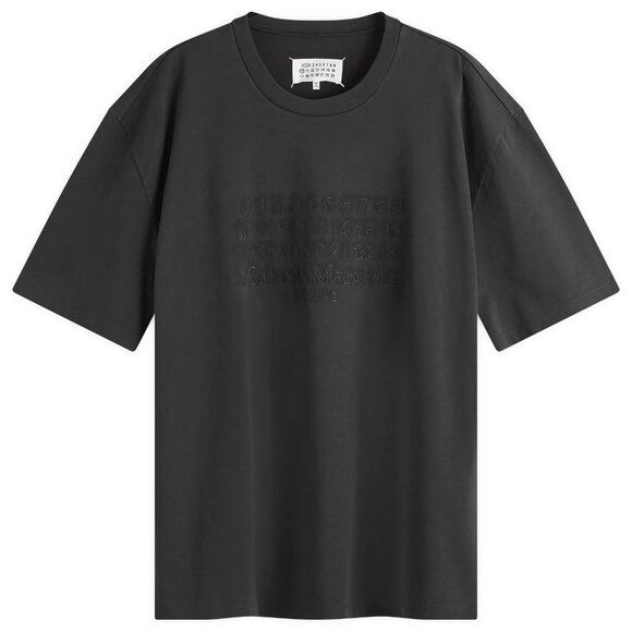 Maison Margiela - Relaxed Signature Iconic Logo Embroidered Distressed T FW24 - Picture 11 of 16